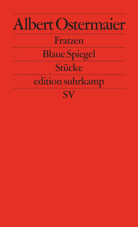 Fratzen. Blaue Spiegel