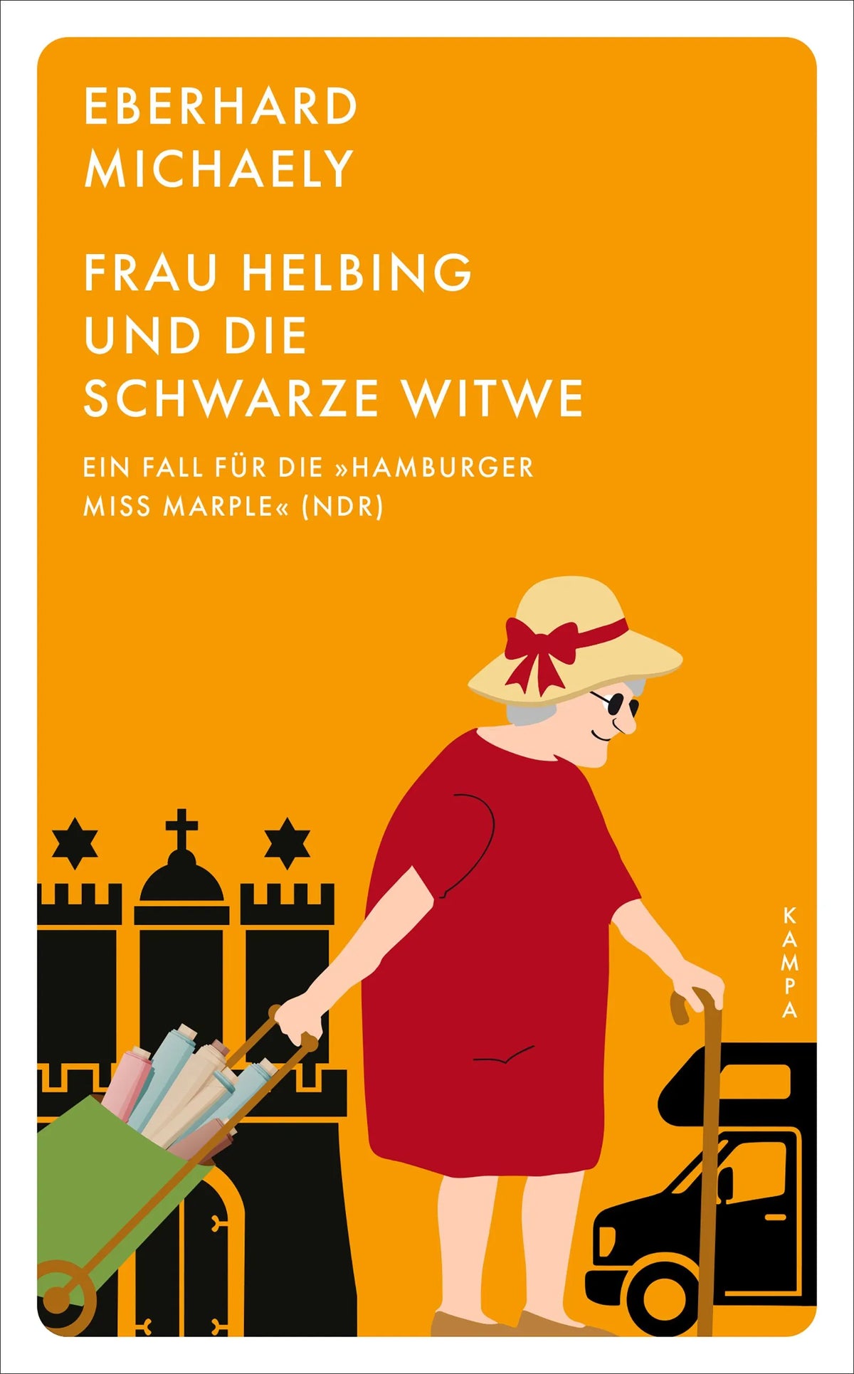 Cover: Frau Helbing und die schwarze Witwe (Taschenbuch) von Eberhard Michaely