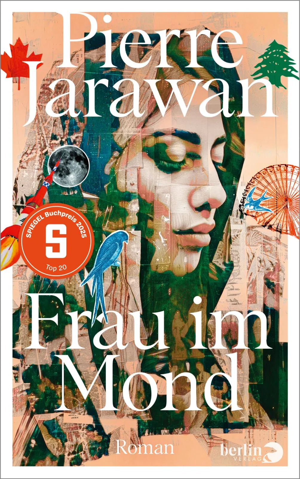 Cover: Frau im Mond (Hardcover) von Pierre Jarawan