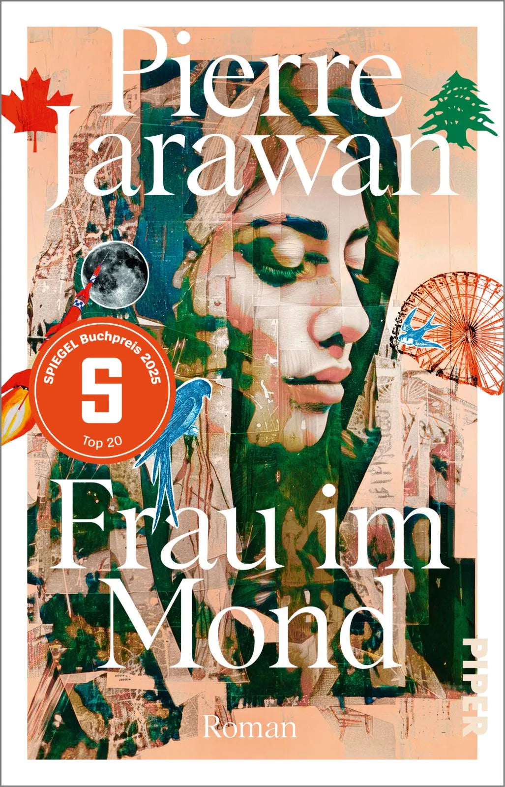 Buchcover von 'Frau im Mond' - Taschenbuch von Pierre Jarawan