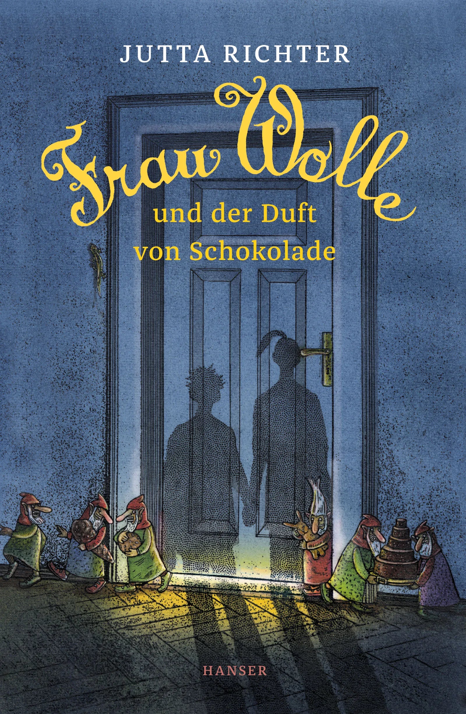 Buchcover von 'Frau Wolle und der Duft von Schokolade' - Gebundene Ausgabe von Jutta Richter
