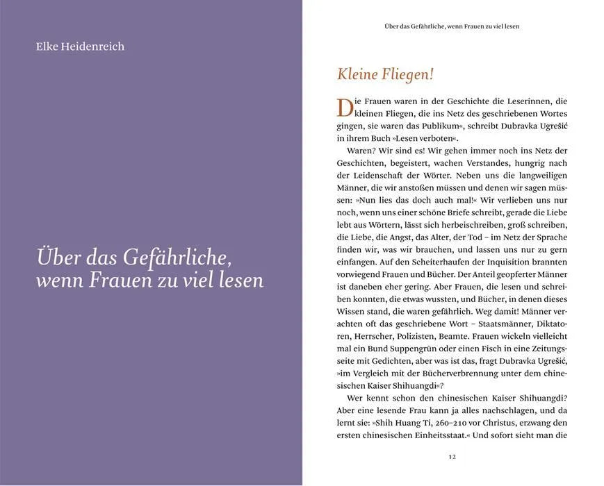 Abbildung von 'Frauen, die lesen, sind gefährlich'