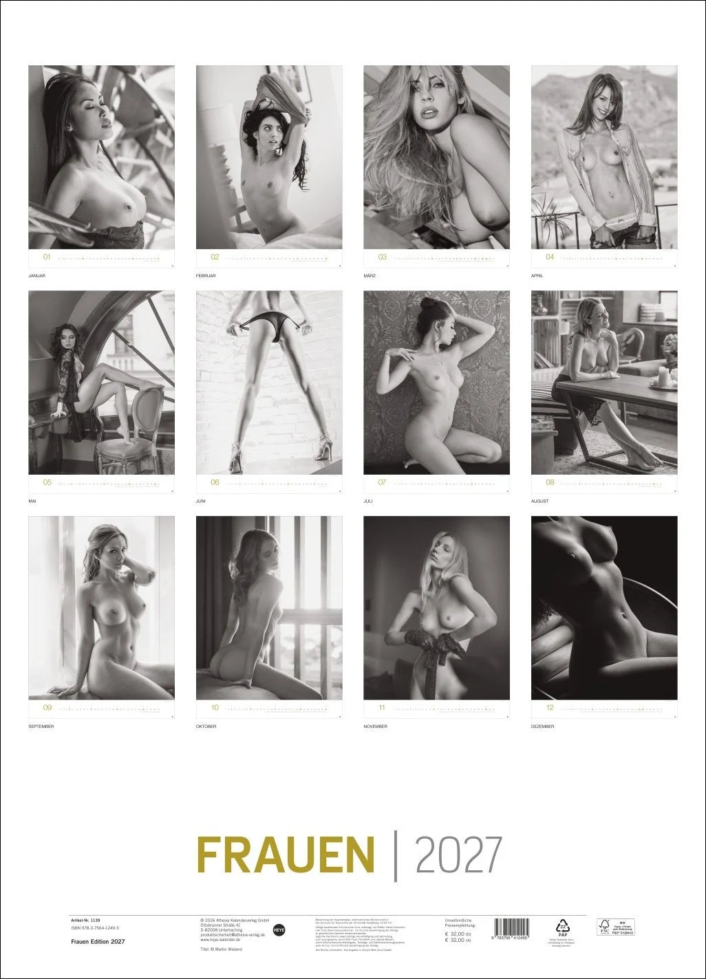 Frauen Edition Kalender 2027 – Ansicht