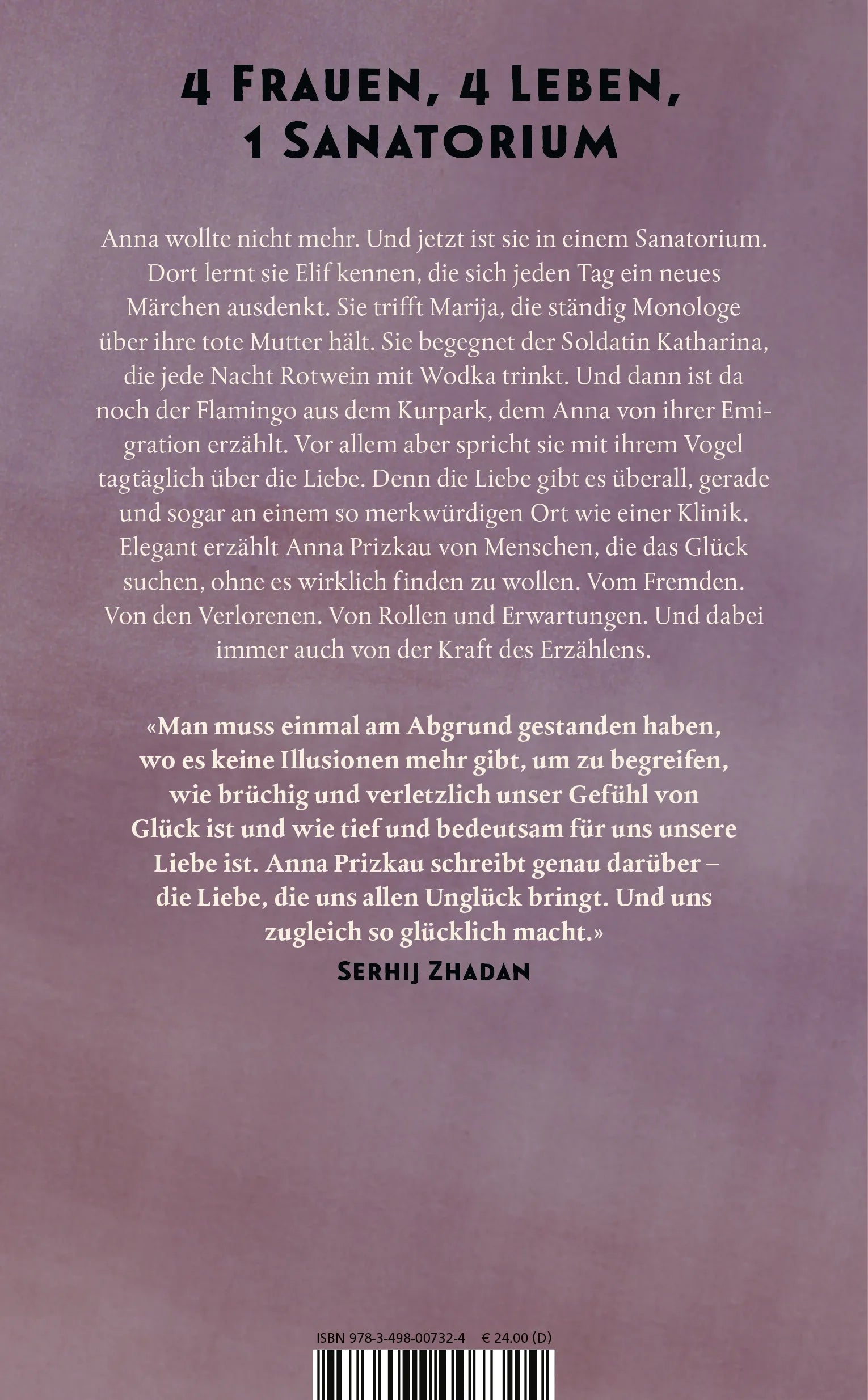 Rückseite: Frauen im Sanatorium (Hardcover)