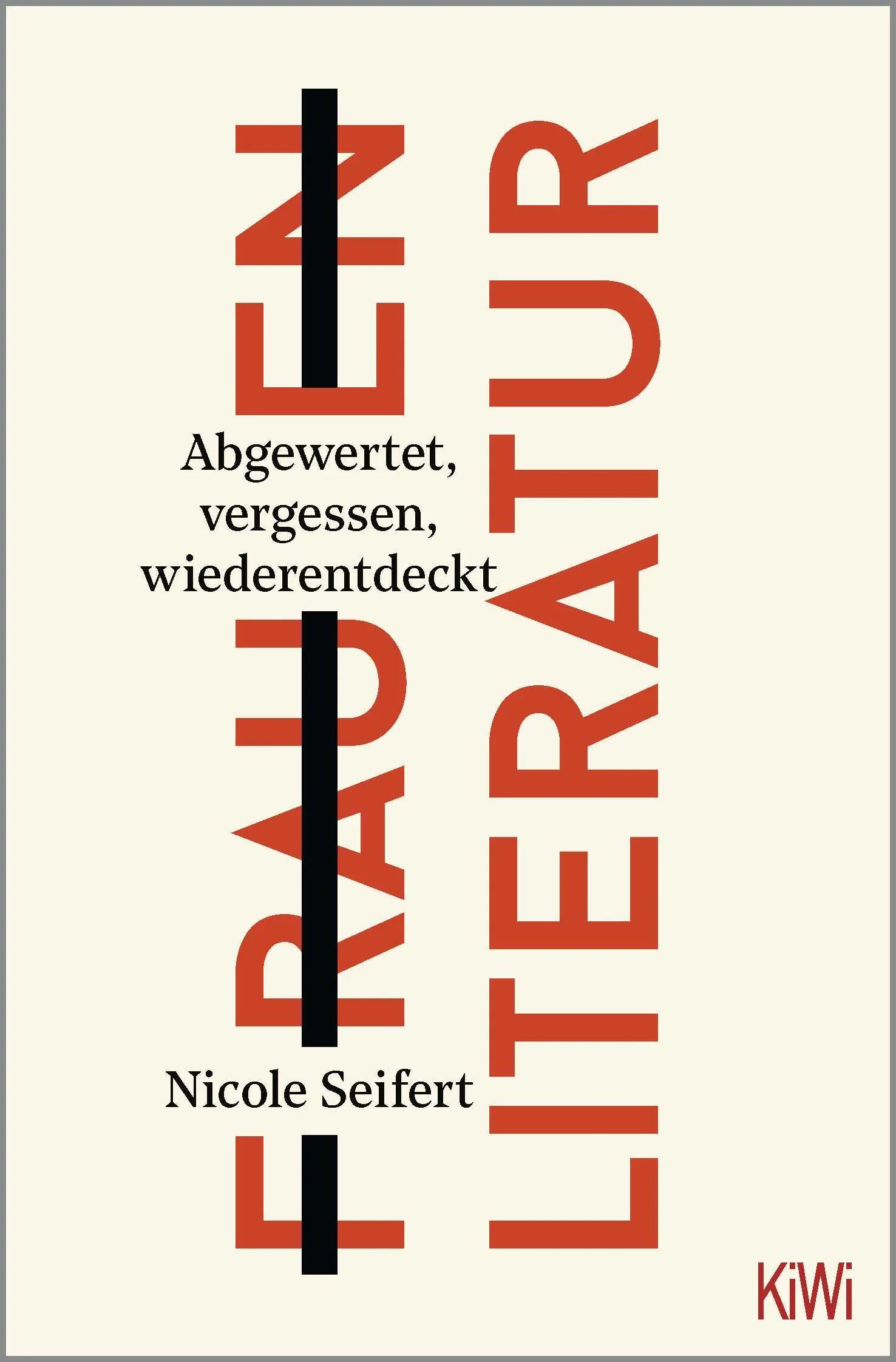 Buchcover von 'FRAUEN LITERATUR' - Taschenbuch von Nicole Seifert
