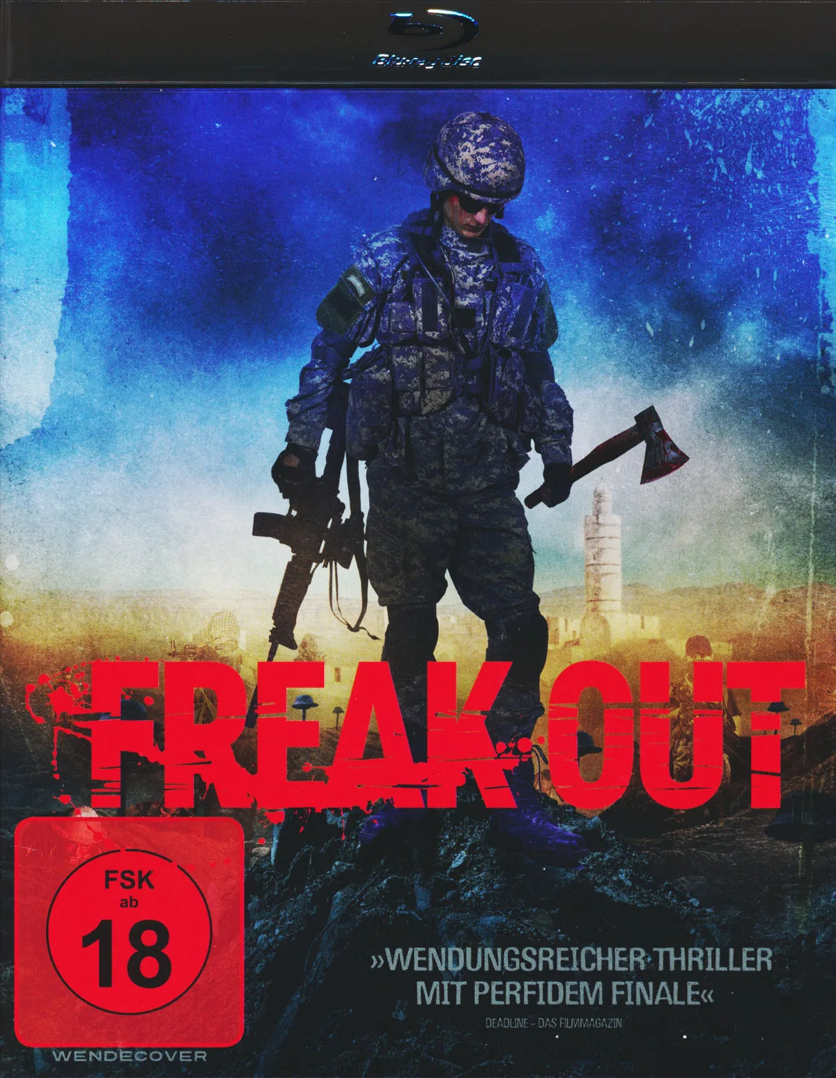 Blu-ray-Cover: Freak Out. Regie: Boaz Armoni