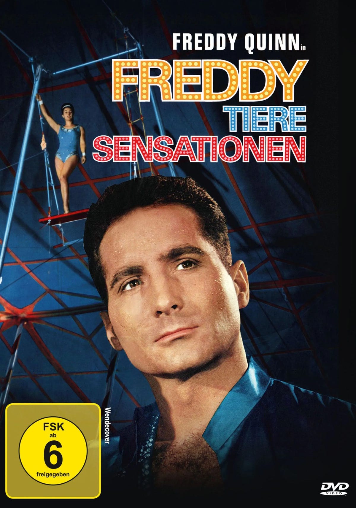 DVD-Cover: Freddy, Tiere, Sensationen. Regie: Karl Vibach