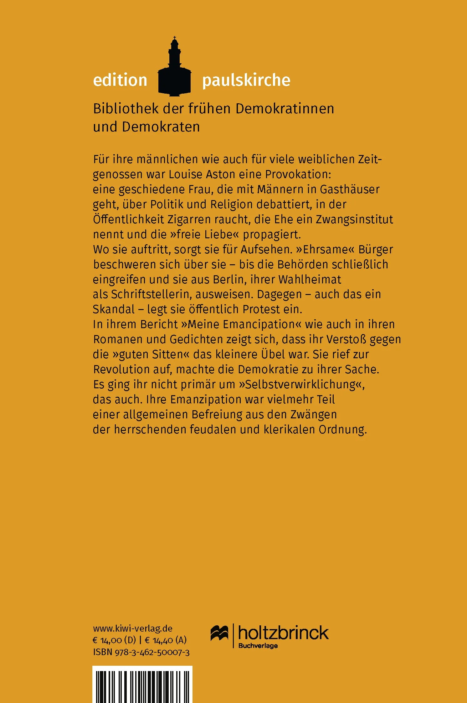 Buchrückseite von 'Freiem Leben, freiem Lieben bin ich immer treu geblieben' mit Klappentext - Taschenbuch