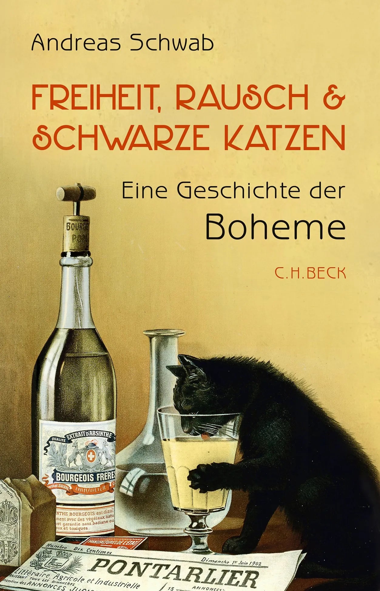 Cover: Freiheit, Rausch und schwarze Katzen (Hardcover) von Andreas Schwab