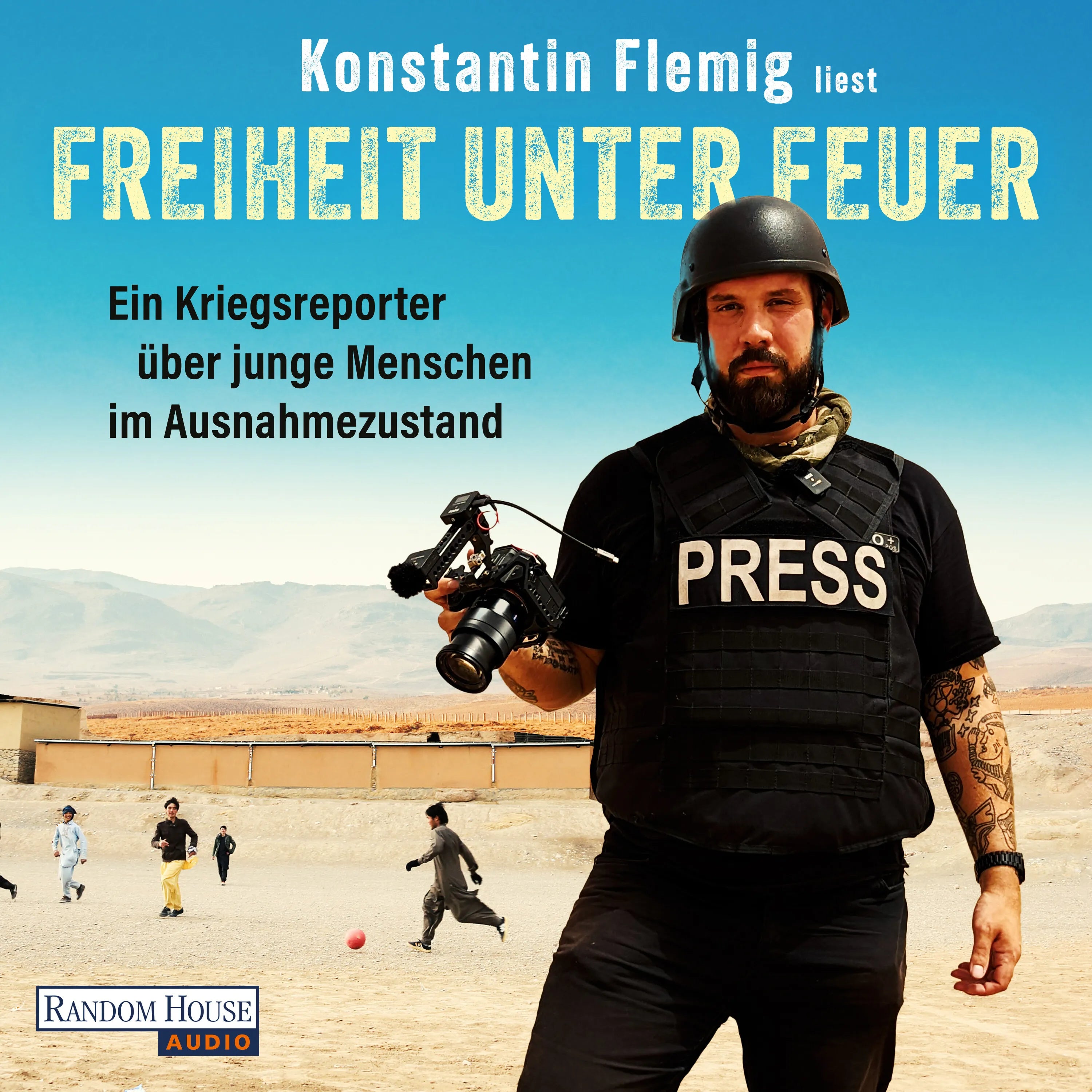 Cover: Freiheit unter Feuer (Hörbuch Download) von Konstantin Flemig