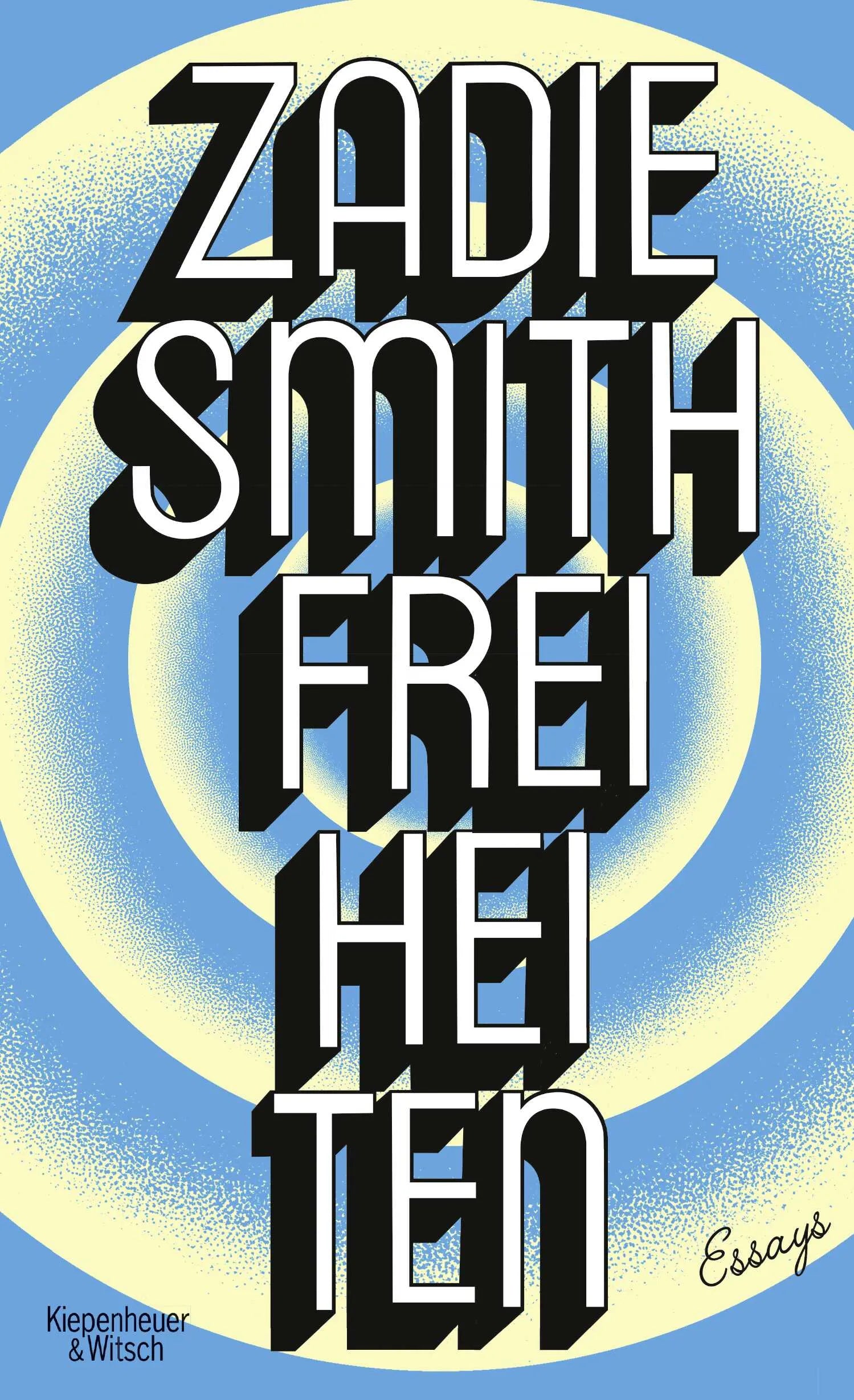Buchcover von 'Freiheiten' - Gebundene Ausgabe von Zadie Smith