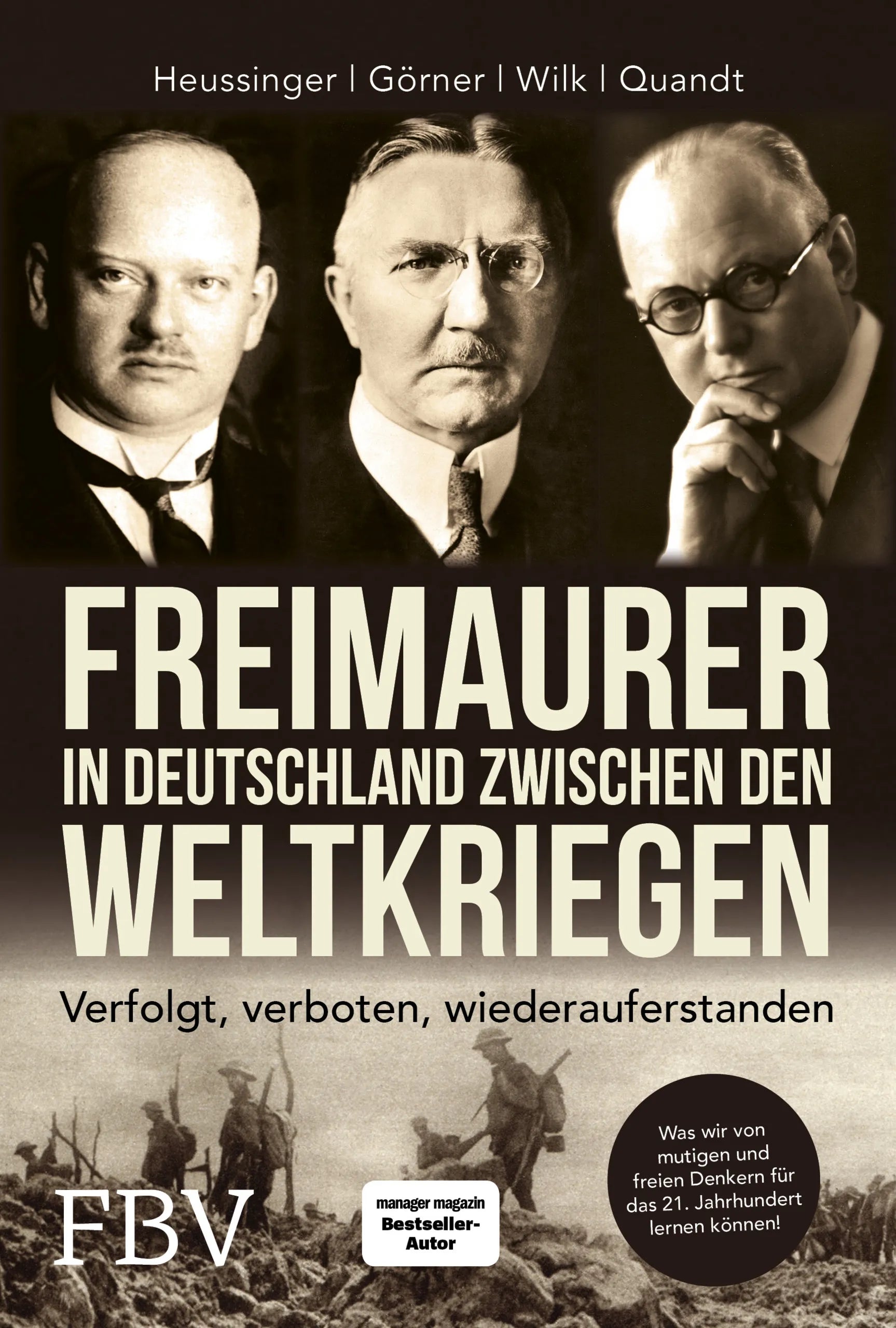 Buchcover von 'Freimaurer in Deutschland zwischen den Weltkriegen' - Gebundene Ausgabe von Werner H. Heussinger