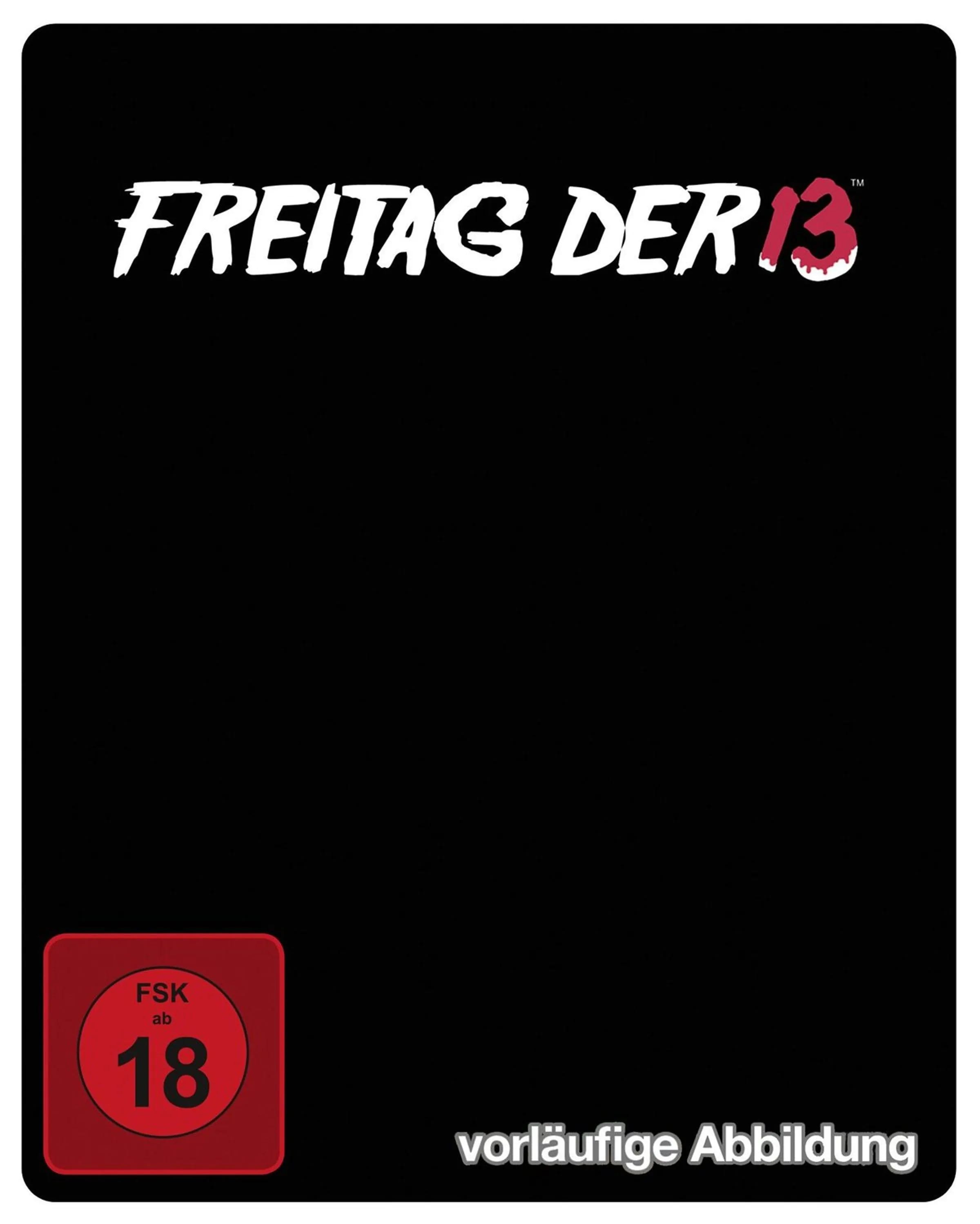 4K UHD Blu-ray-Cover: Freitag der 13.. Regie: Sean S. Cunningham