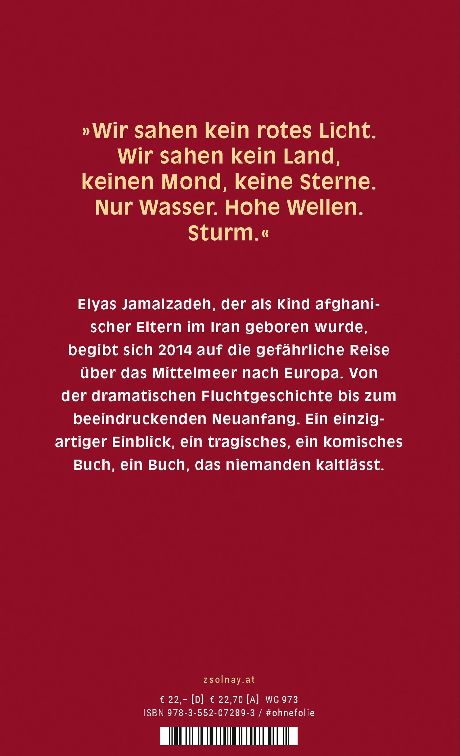 Elyas Jamalzadeh - Freitag ist ein guter Tag zum Flüchten