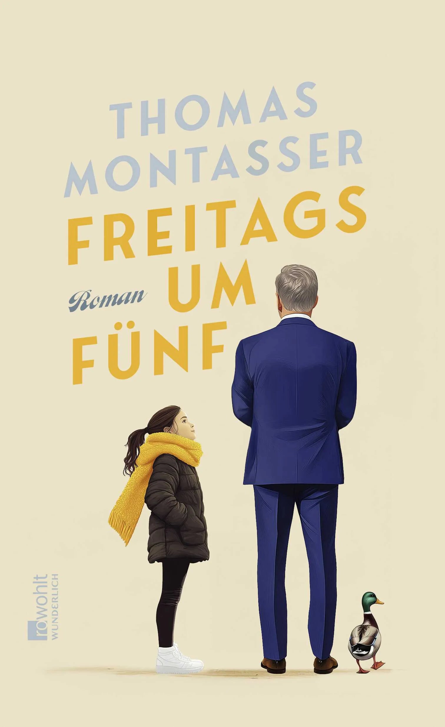 Buchcover von 'Freitags um fünf' - Gebundene Ausgabe von Thomas Montasser