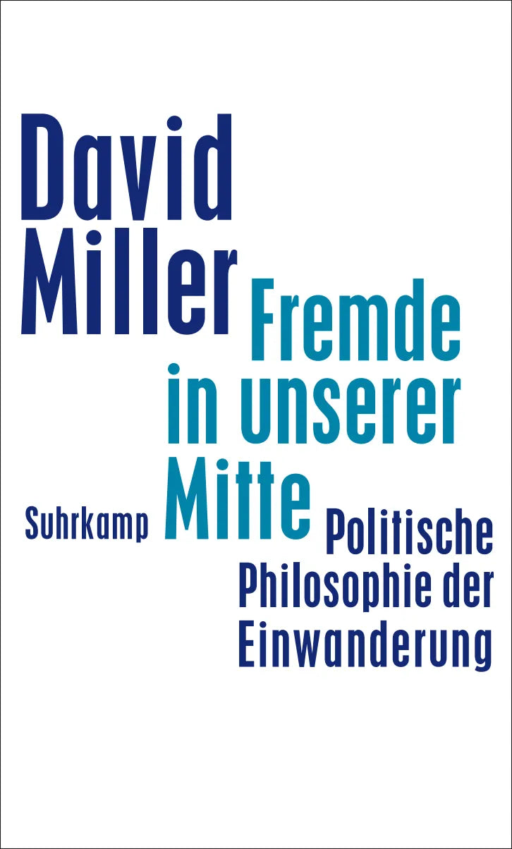 Buchcover von 'Fremde in unserer Mitte' - Gebundene Ausgabe von David Miller