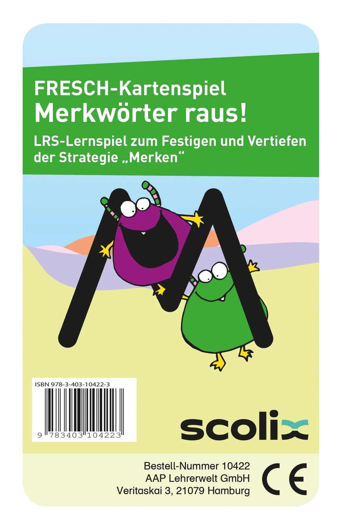 Kartenspiel: FRESCH-Kartenspiel: Merkwörter raus!