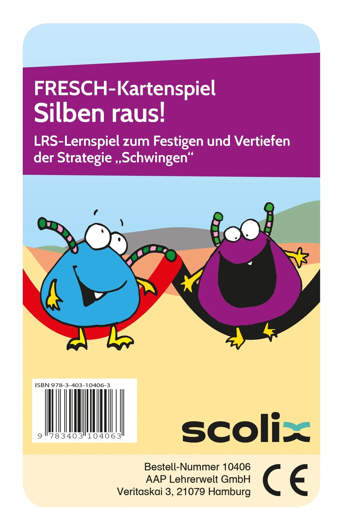 Kartenspiel: FRESCH-Kartenspiel: Silben raus!