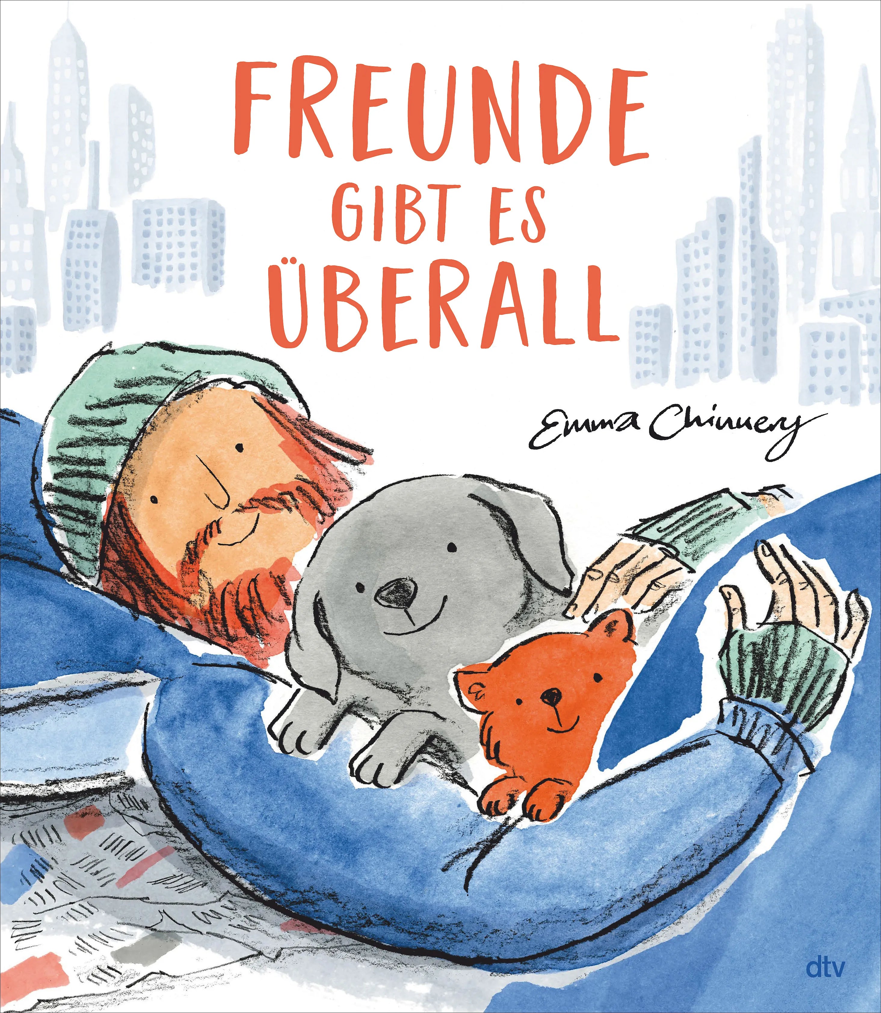 Buchcover von 'Freunde gibt es überall' - Gebundene Ausgabe von Emma Chinnery