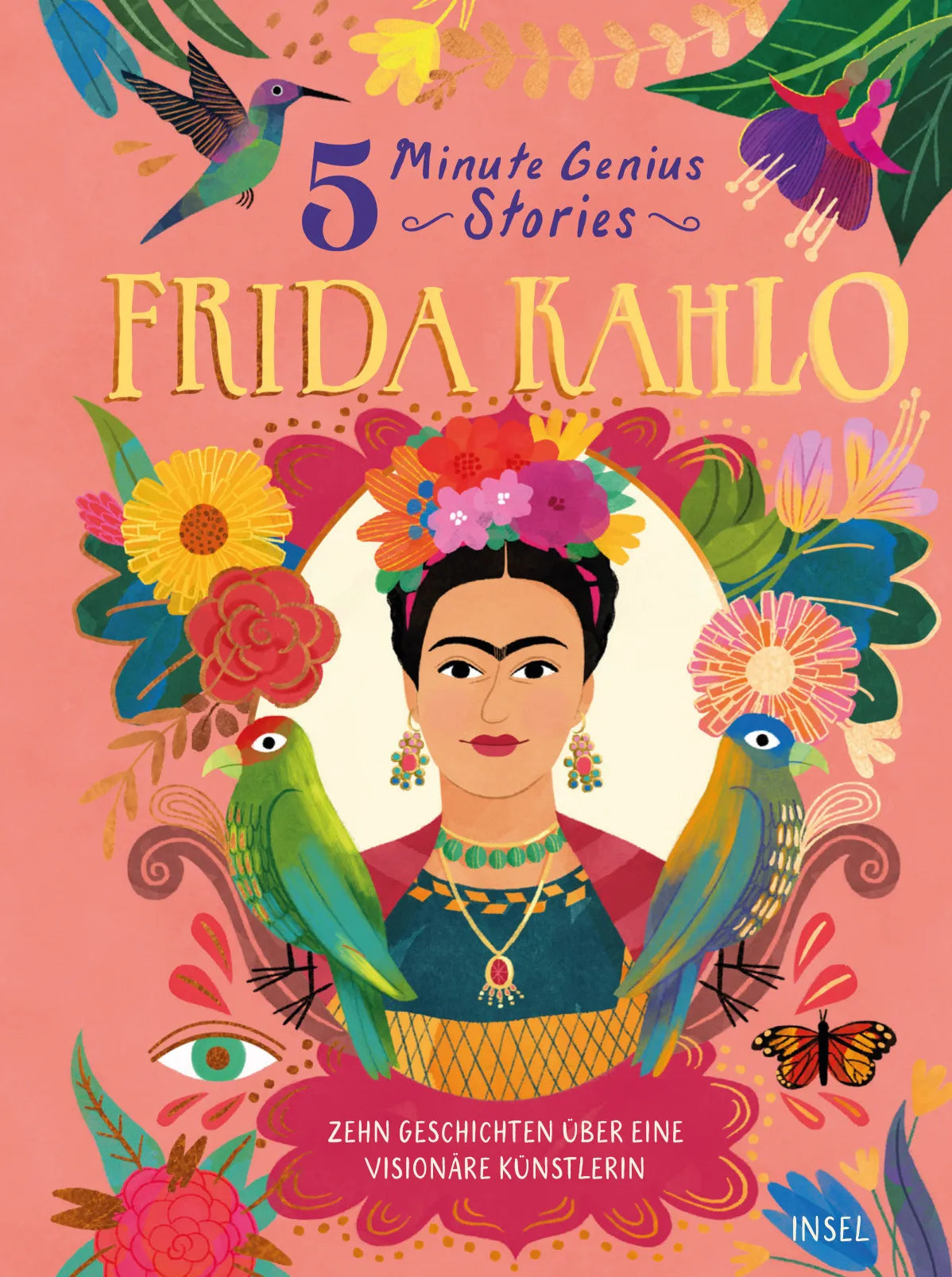 Cover: Frida Kahlo – 5 Minute Genius Stories (Hardcover) von Stephen Krensky