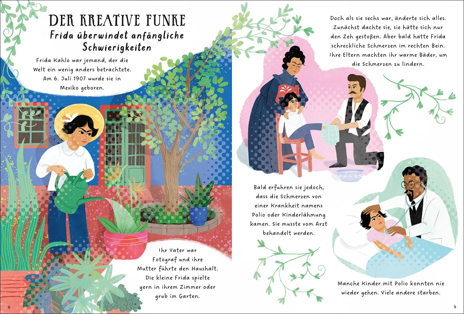 Detailansicht: Frida Kahlo – 5 Minute Genius Stories (Hardcover)
