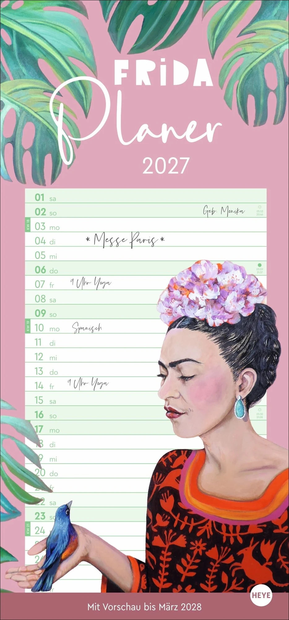 Wandkalender: Frida Planer 2027