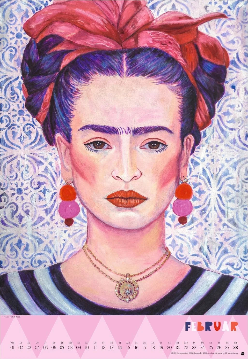 Frida Posterkalender 2027 – Ansicht
