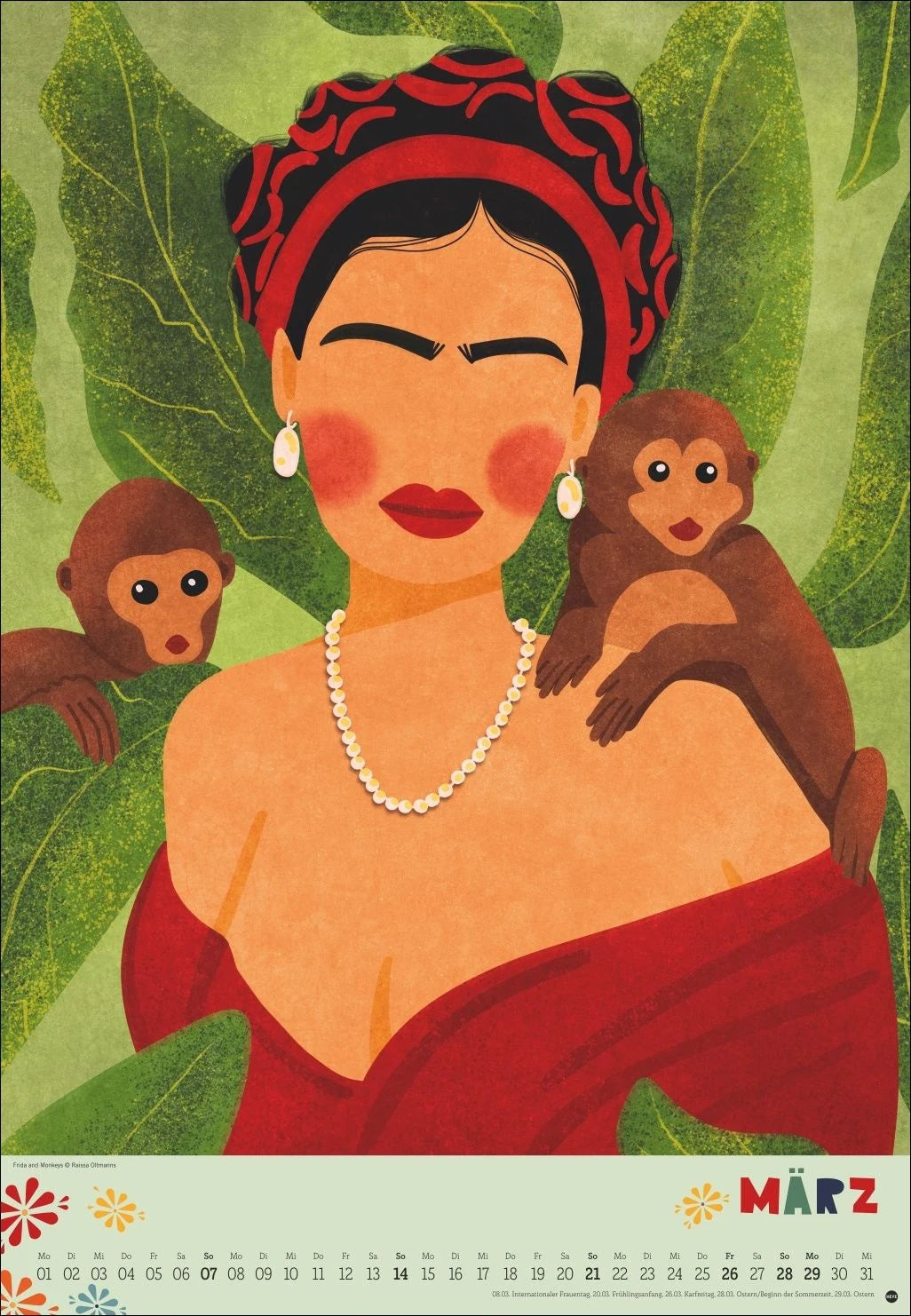 Frida Posterkalender 2027 – Ansicht