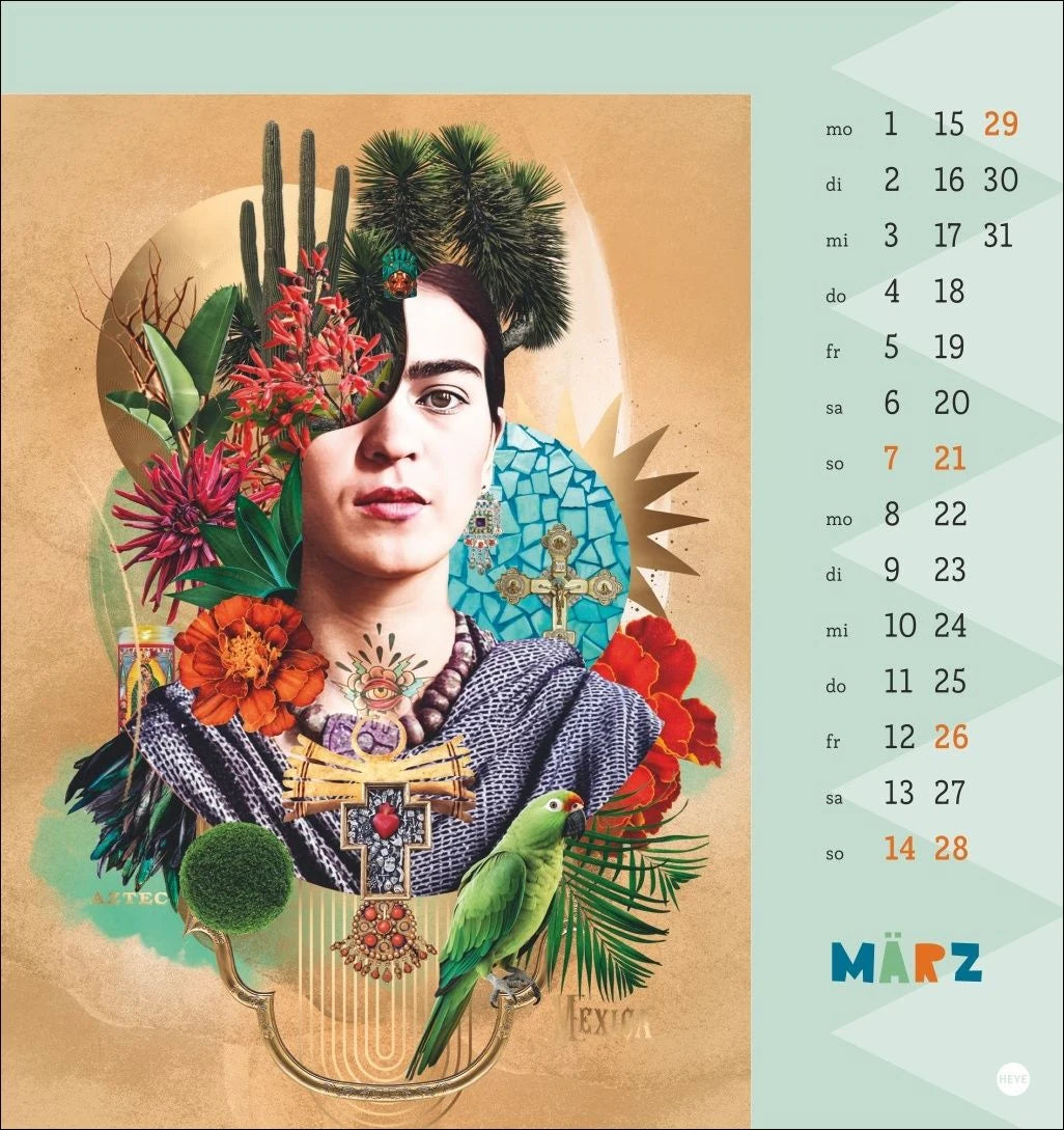 Frida Postkartenkalender 2027 – Ansicht