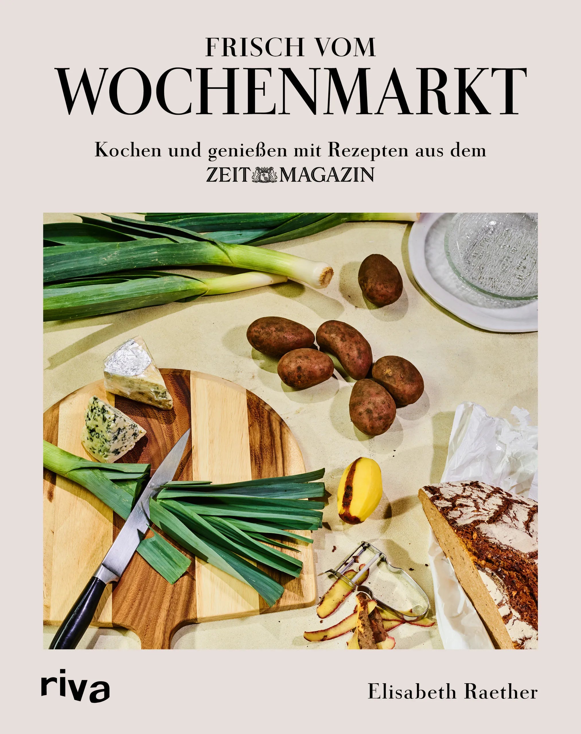Buchcover von 'Frisch vom Wochenmarkt' - Gebundene Ausgabe von Elisabeth Raether