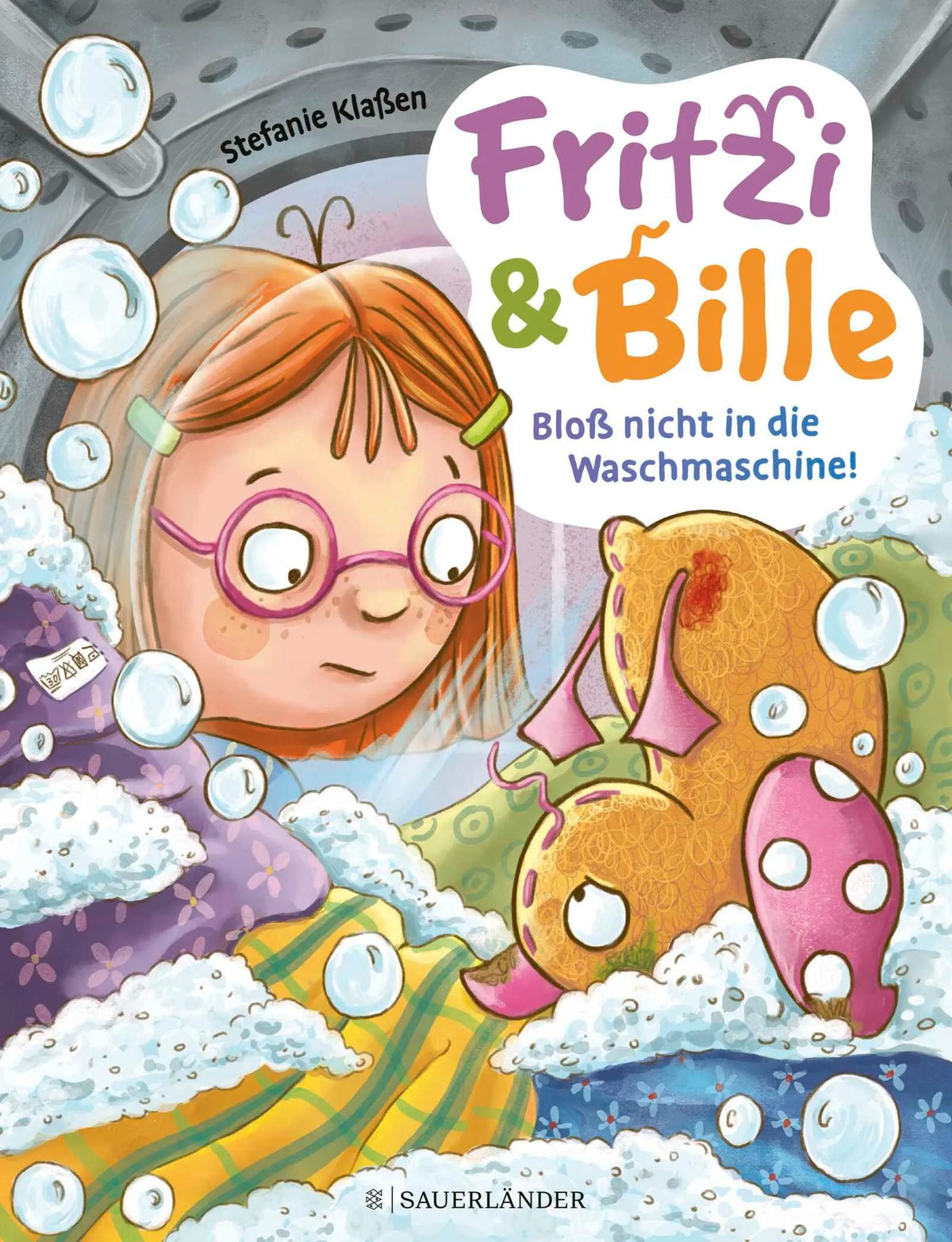 Cover: Fritzi und Bille - Bloß nicht in die Waschmaschine (Hardcover) von Stefanie Klaßen