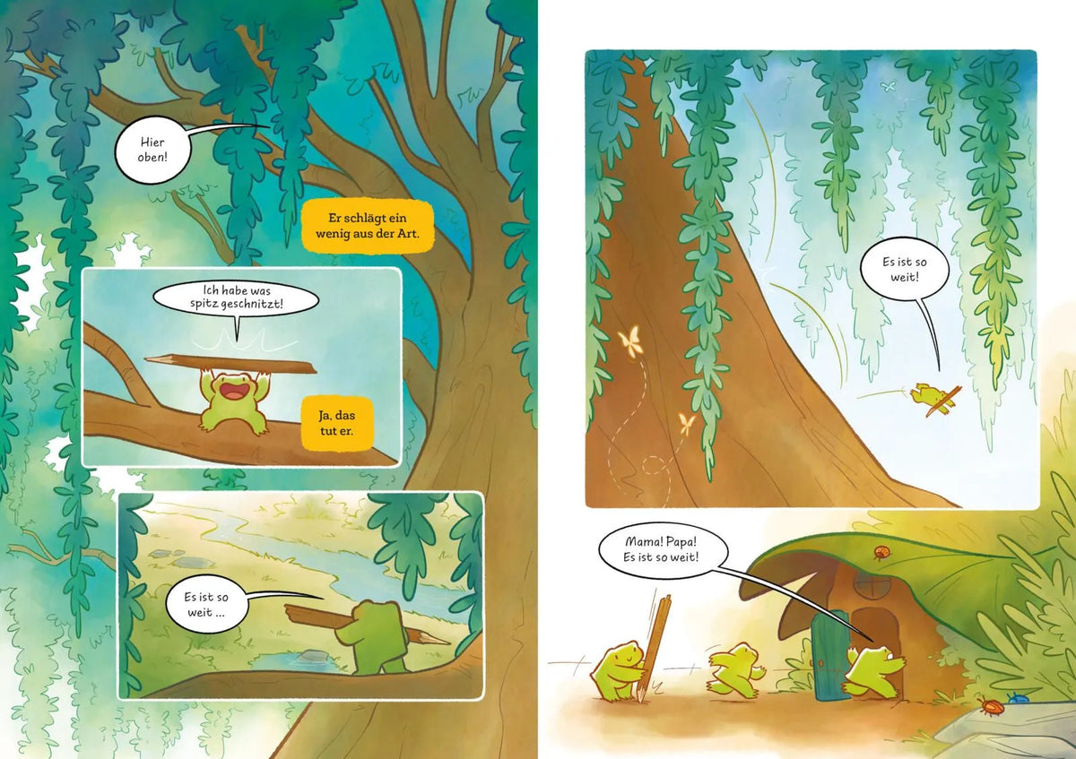 Detailansicht: Froggy 1: Ein Teich voller Freunde! (Hardcover)