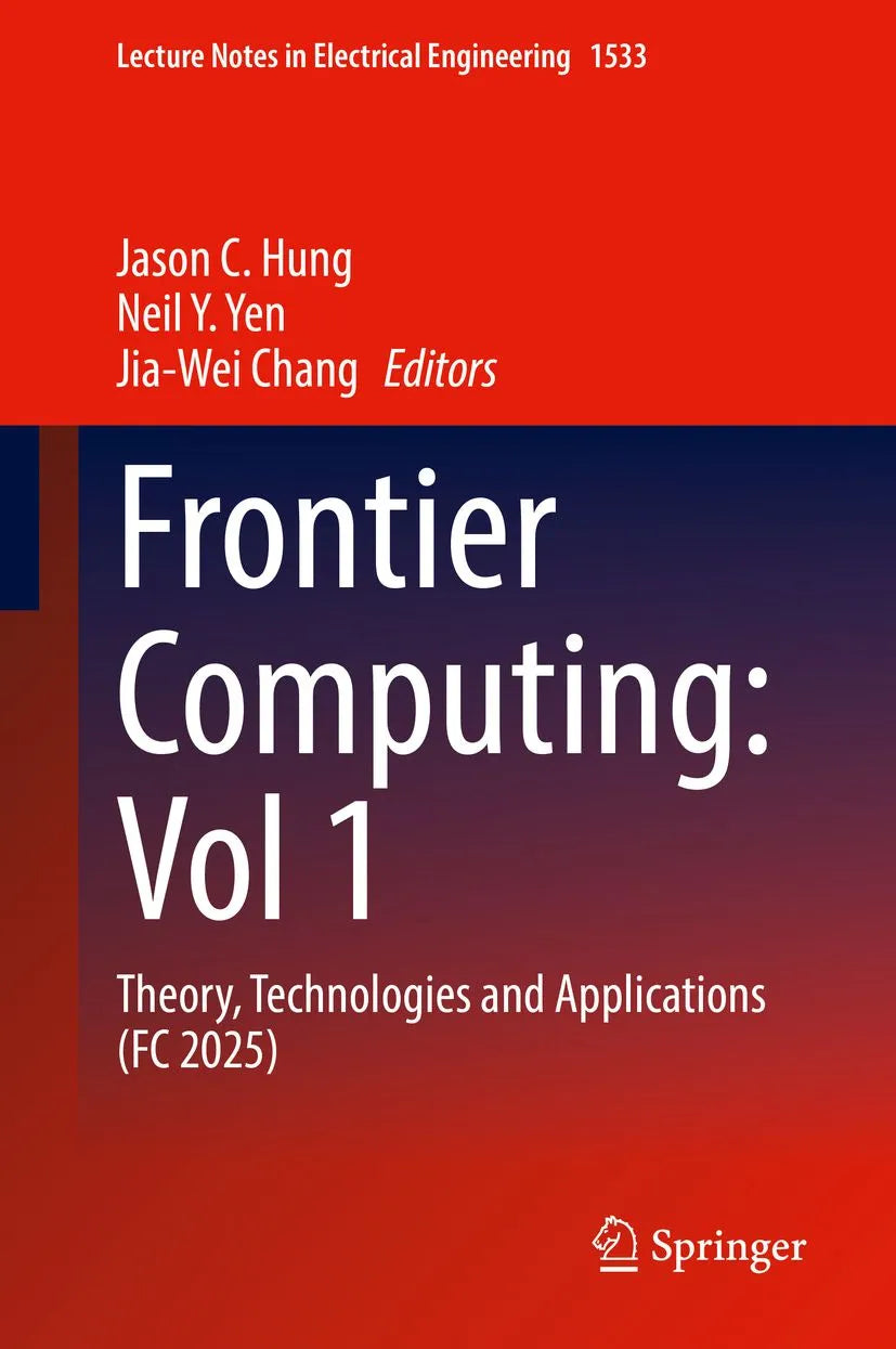 Cover: Frontier Computing: Vol 1 (E-Book) von Jason C. Hung