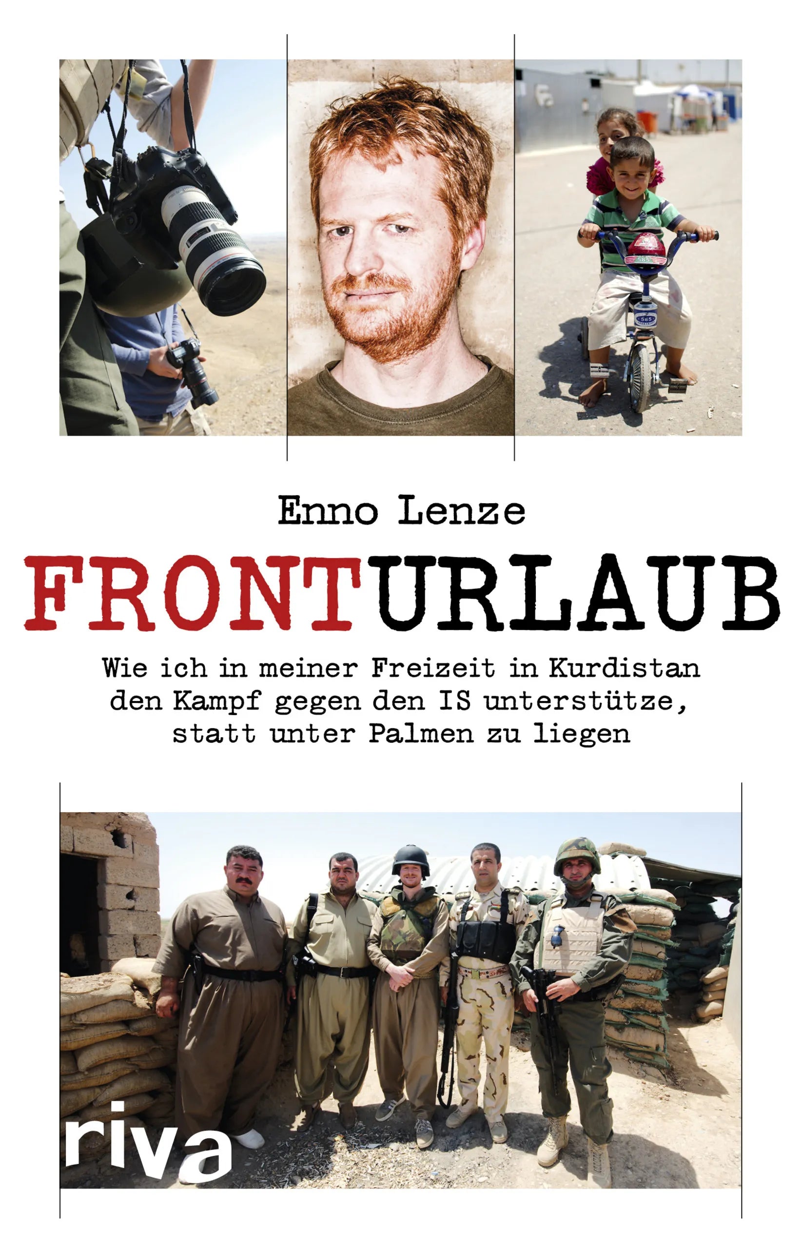 Buchcover von 'Fronturlaub' - Gebundene Ausgabe von Enno Lenze