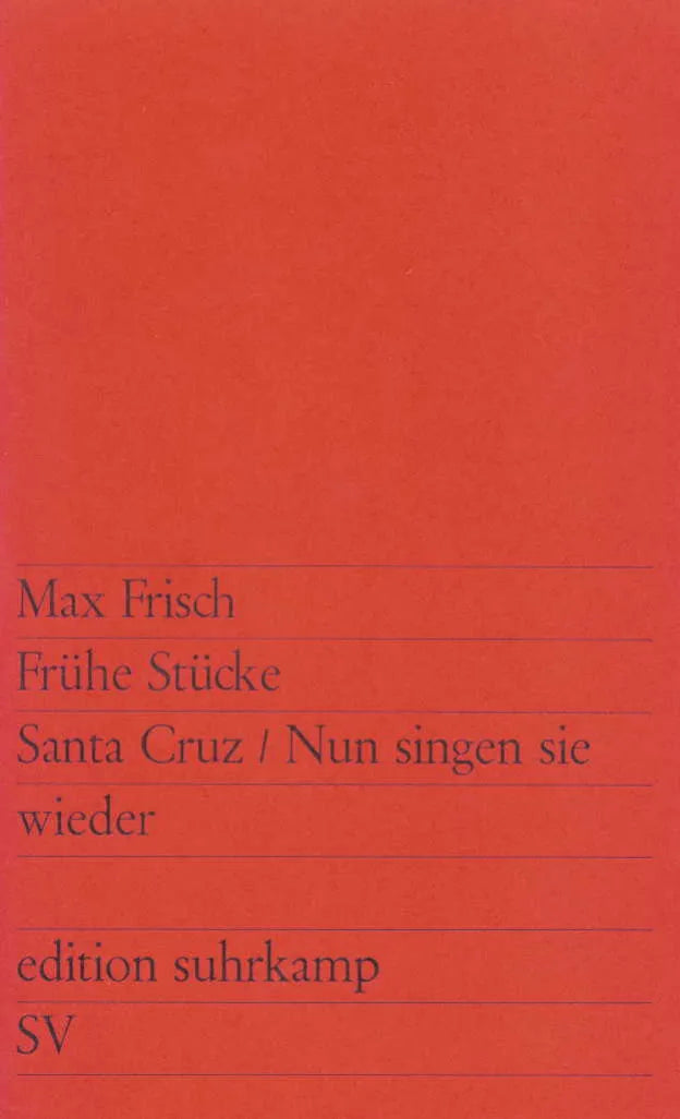Buchcover von 'Frühe Stücke' - Taschenbuch von Max Frisch