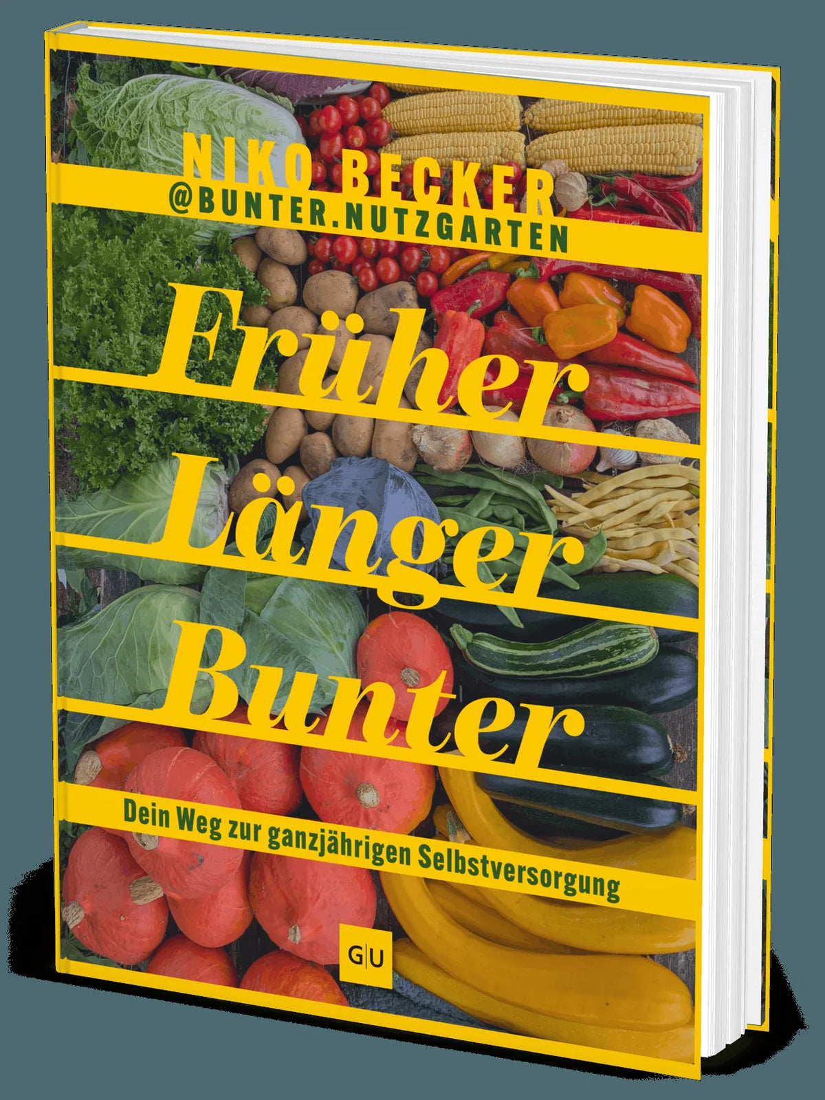 Cover: Früher Länger Bunter (Hardcover) von Niko Becker
