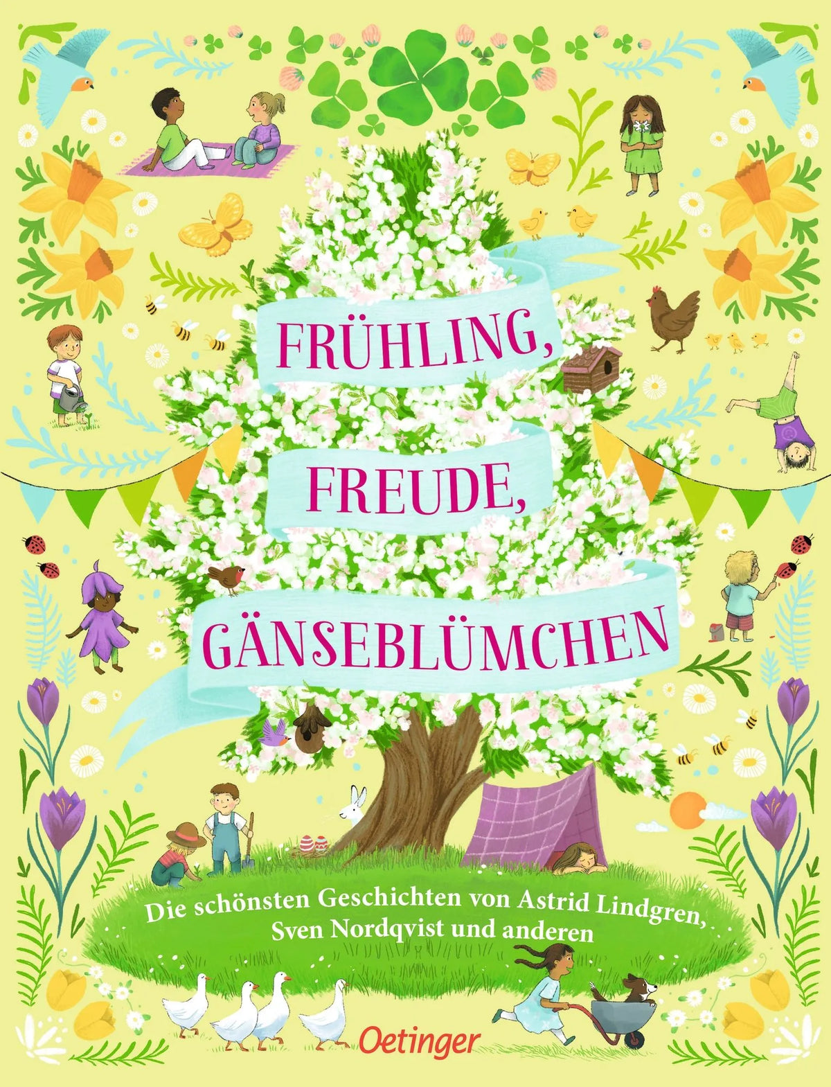 Cover: Frühling, Freude, Gänseblümchen (Hardcover) von Astrid Lindgren
