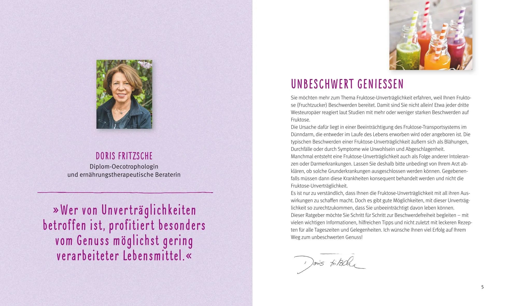 Abbildung von 'Fruktose-Unverträglichkeit'