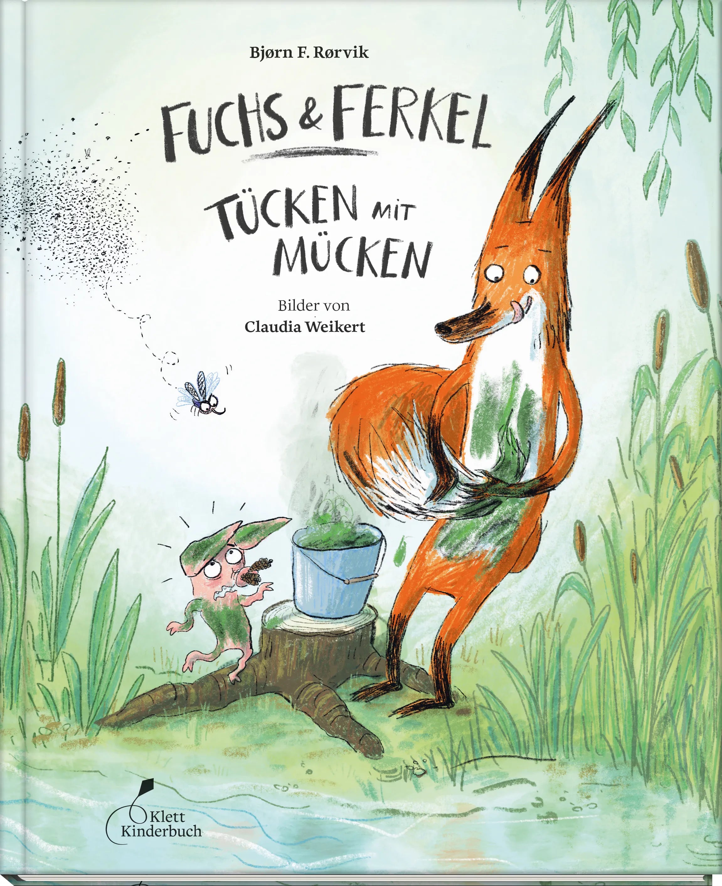 Buchcover von 'Fuchs & Ferkel - Tücken mit Mücken | "Fuchs & Ferkel" Band 3' - Gebundene Ausgabe von Bjørn F. Rørvik