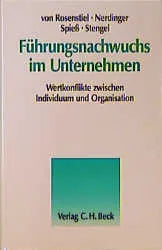 Buchcover von 'Führungsnachwuchs im Unternehmen' - Gebundene Ausgabe von Lutz von Rosenstiel