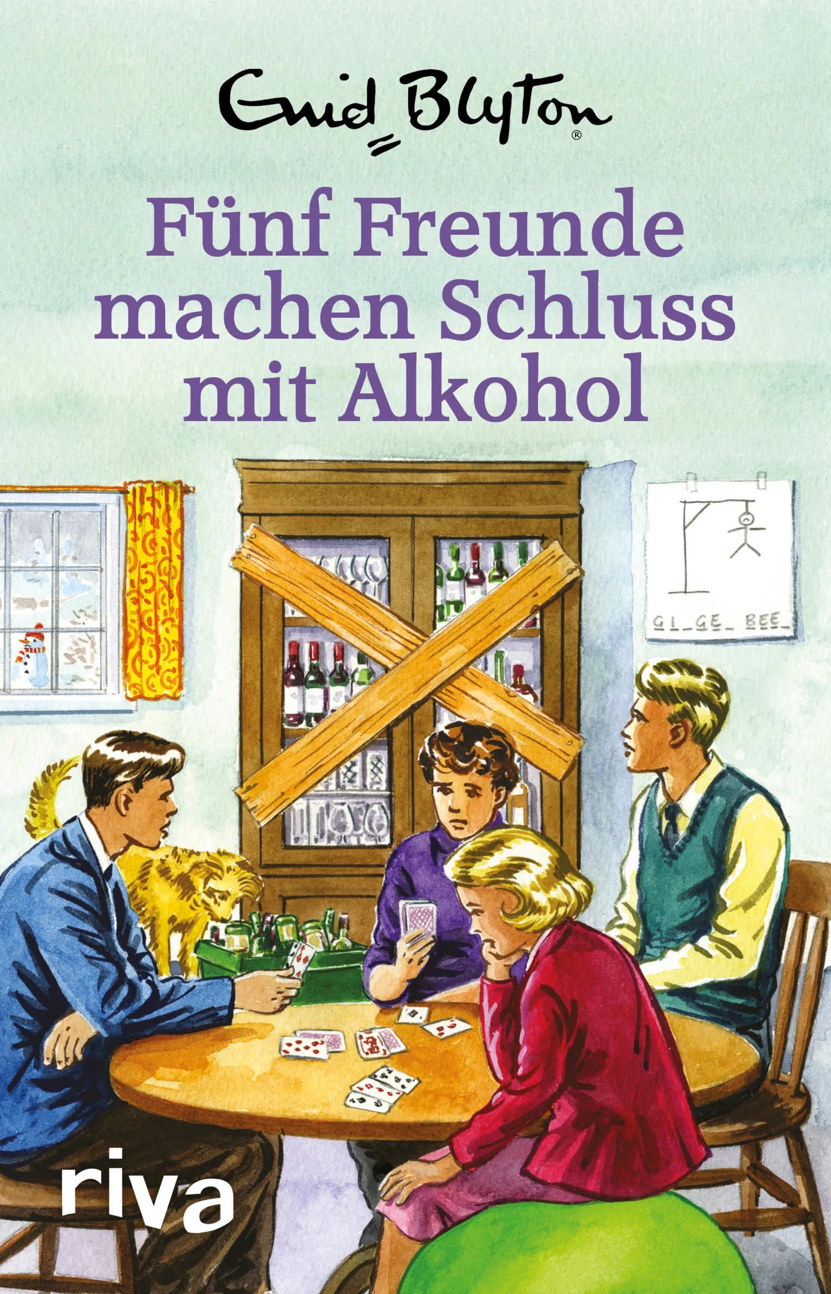 Buchcover von 'Fünf Freunde machen Schluss mit Alkohol' - Gebundene Ausgabe von Bruno Vincent