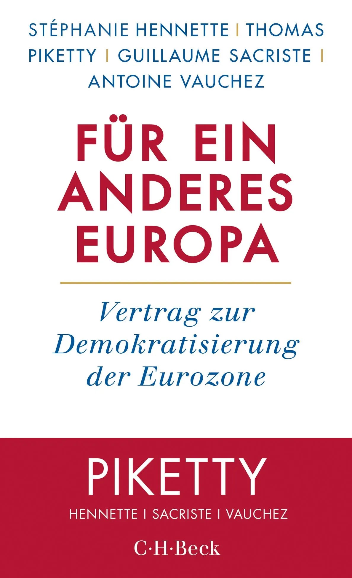 Buchcover von 'Für ein anderes Europa' - Taschenbuch von Stéphanie Hennette