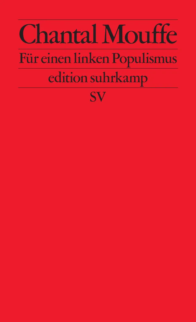 Buchcover von 'Für einen linken Populismus' - Taschenbuch von Chantal Mouffe