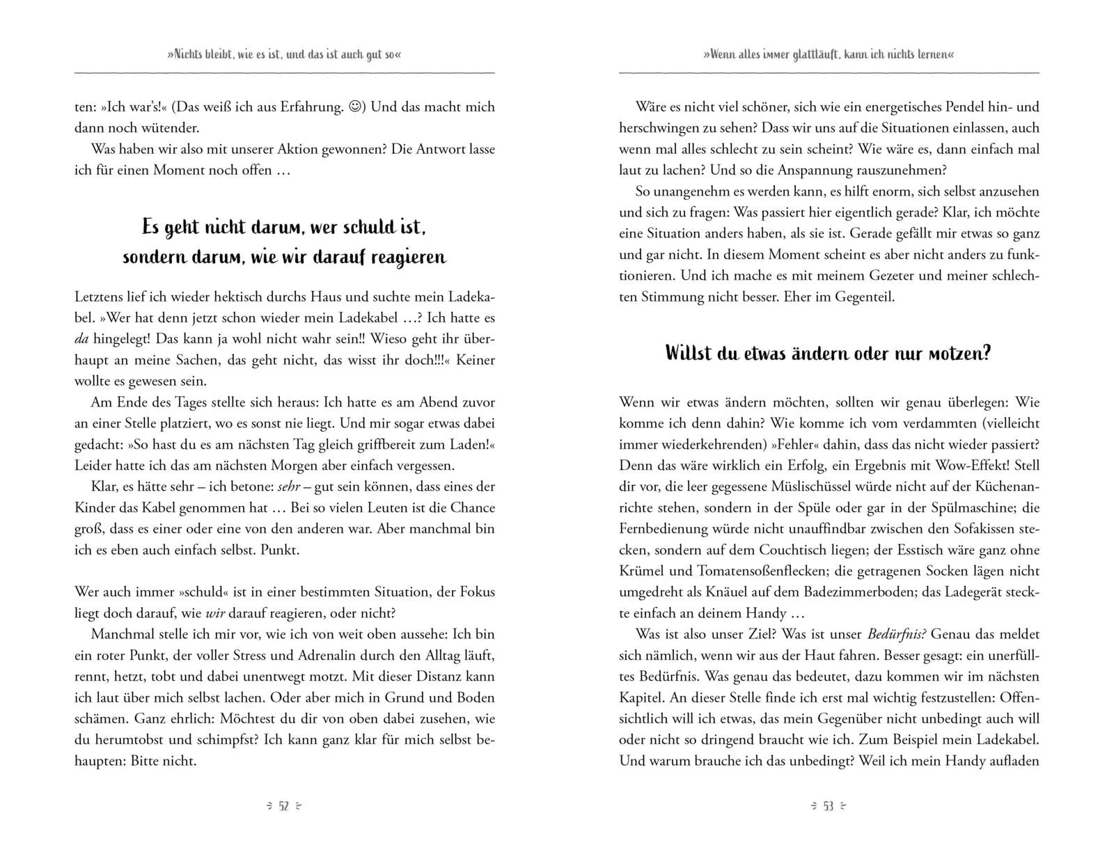 Innenansicht von 'Für Stress hab ich keine Zeit' - Taschenbuch