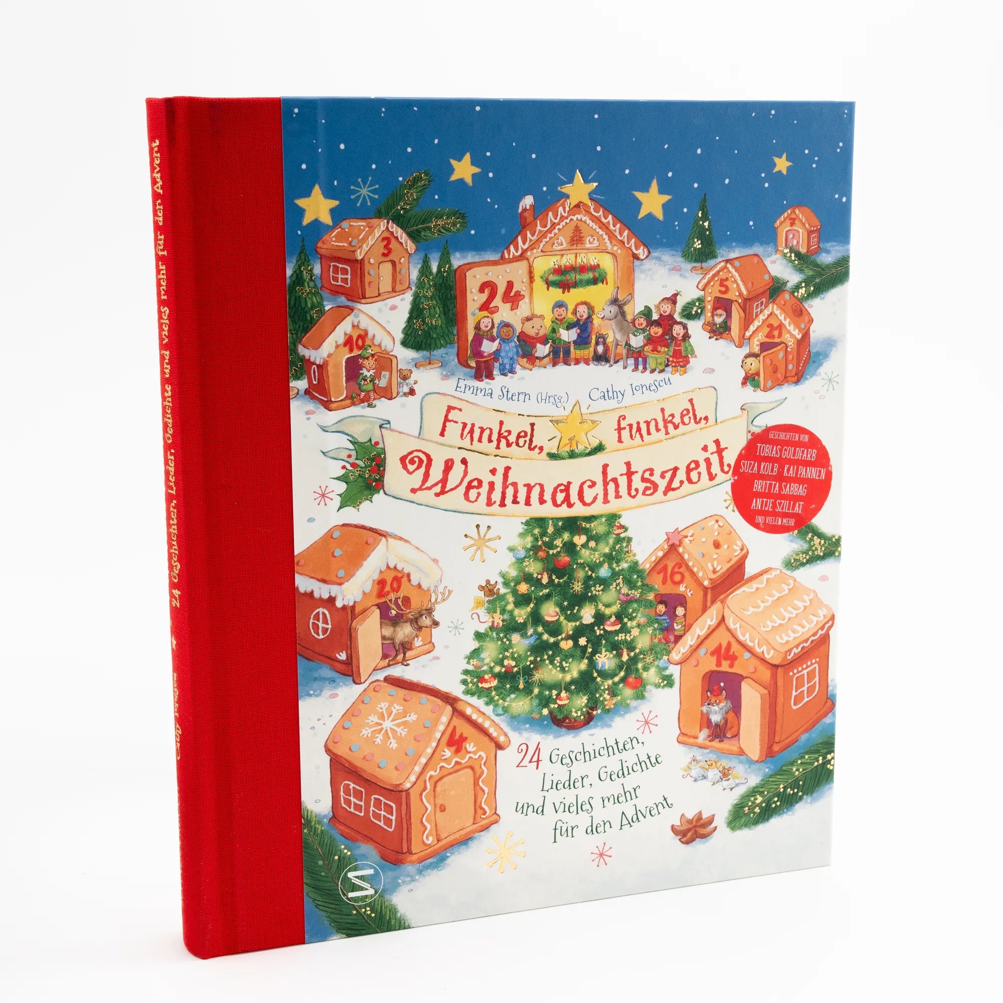 Produktansicht: Funkel, funkel, Weihnachtszeit. 24 Geschichten, Lieder, Gedichte und vieles mehr für den Advent (Gebundene Ausgabe)