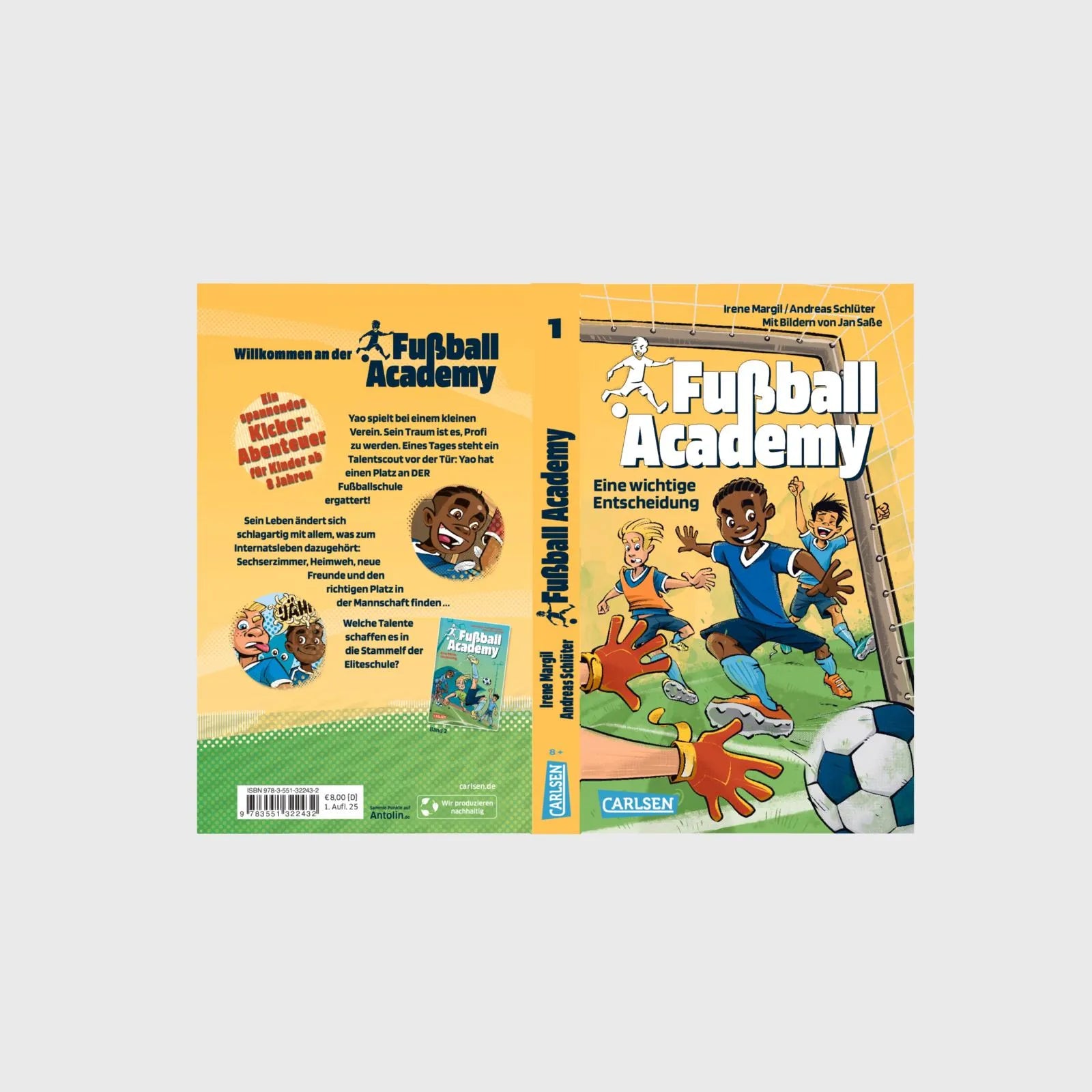 Produktansicht: Fußball Academy 1: Eine wichtige Entscheidung (Taschenbuch)