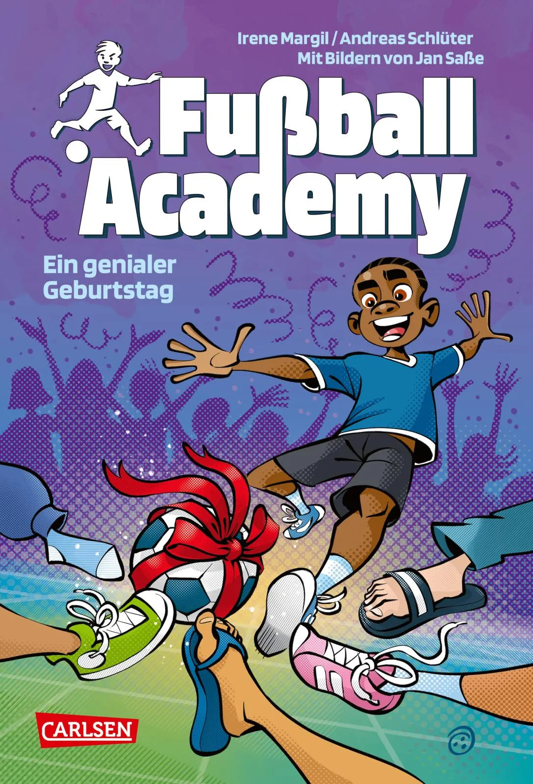 Buchcover von 'Fußball Academy 5: Ein genialer Geburtstag' - Gebundene Ausgabe von Andreas Schlüter