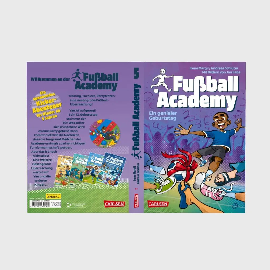 Produktansicht: Fußball Academy 5: Ein genialer Geburtstag (Gebundene Ausgabe)