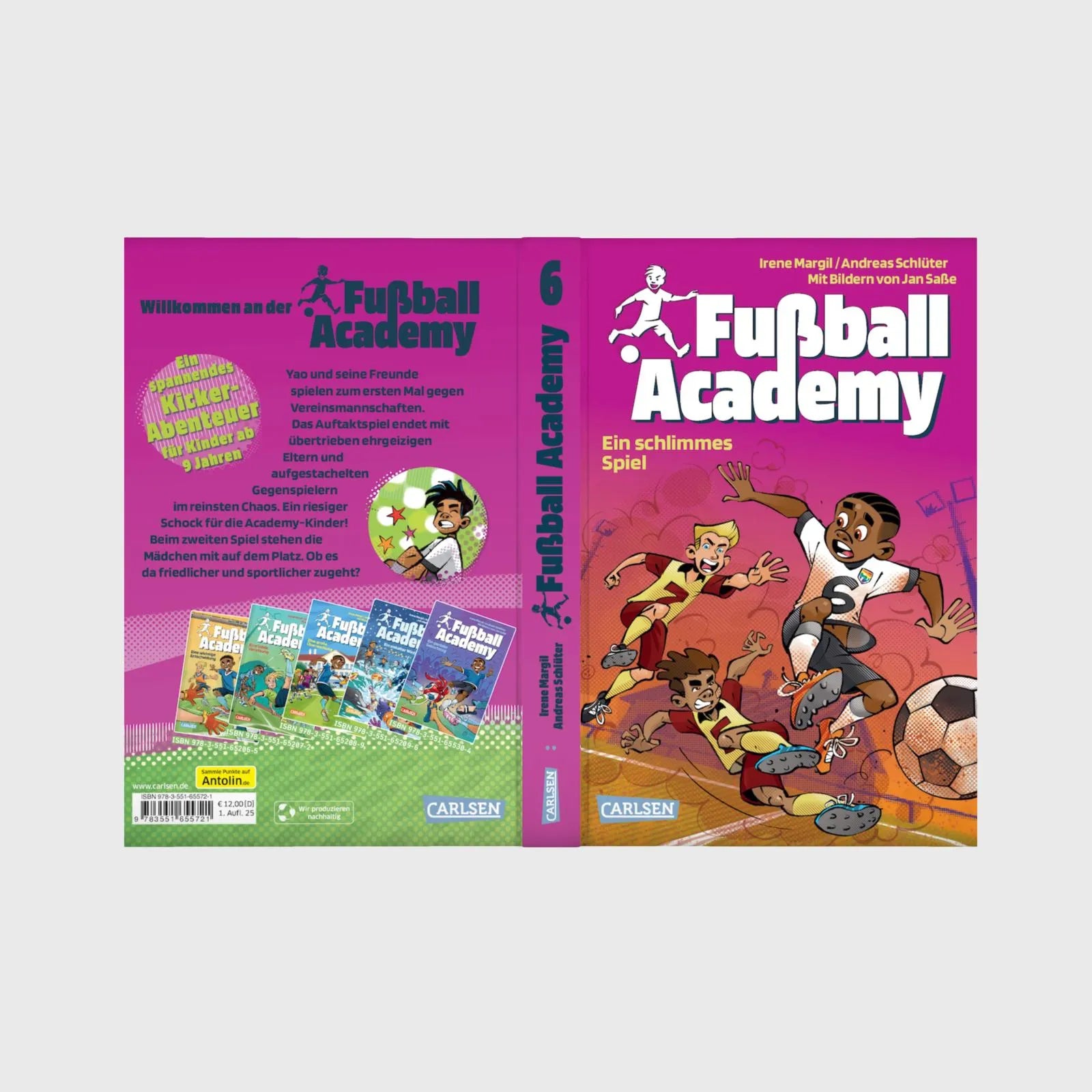 Produktansicht: Fußball Academy 6: Ein schlimmes Spiel (Gebundene Ausgabe)