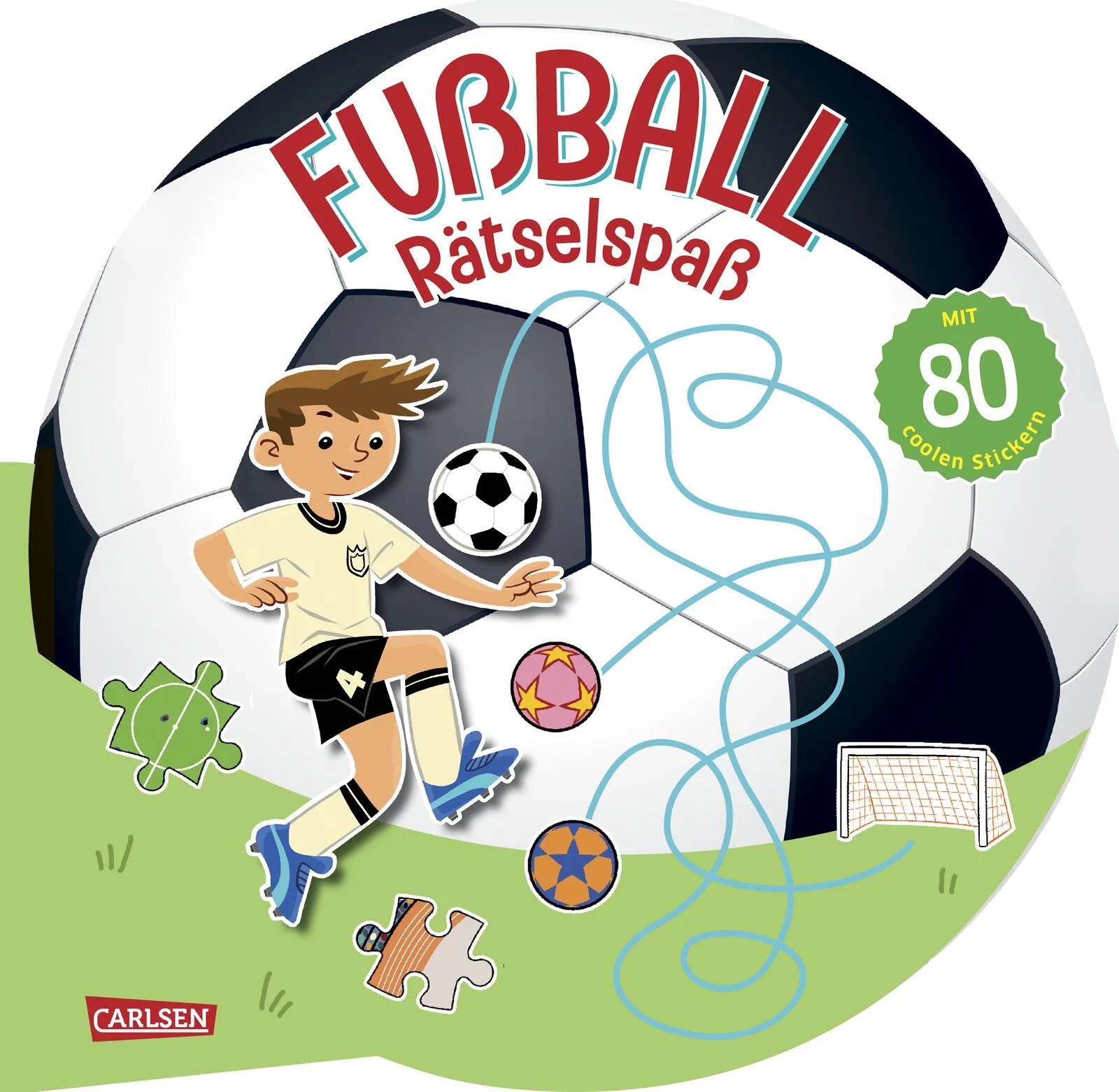 Buchcover von 'Fußball-Rätselspaß' - Taschenbuch von Anton Poitier